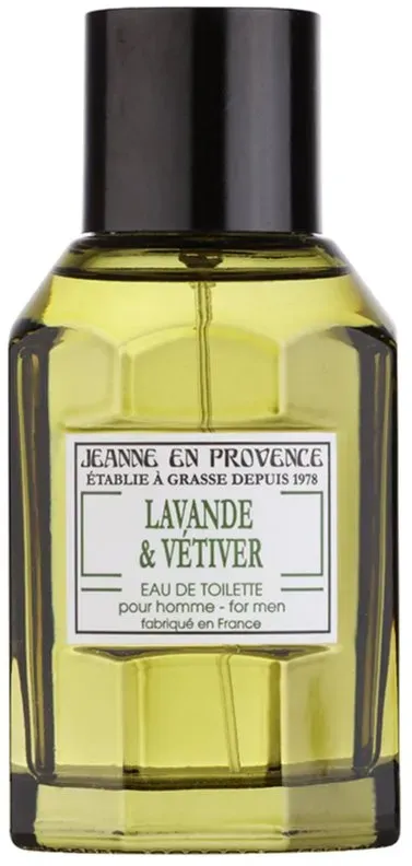 Jeanne en Provence Lavande & Vétiver Eau de Toilette für Herren 100 ml