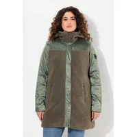 Ulla Popken Parka in khaki | Gr.: 58-60