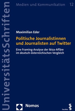 Politische Journalistinnen Und Journalisten Auf Twitter - Maximilian Eder  Kartoniert (TB)
