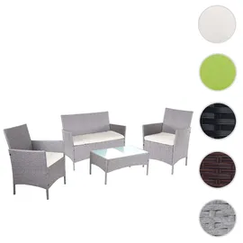 MCW Hamar Set 4-tlg. grau/creme