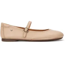 PIKOLINOS Carmona Damen Ballerinas | Leder | Schnallenverschluss | Silber - 39 EU