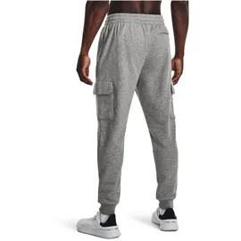 Under Armour Rival Fleece Cargohose Herren 026 castlerock light heather/white M