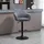 Homcom Barhocker 54 x 54 x 92-112 cm Dunkelgrau