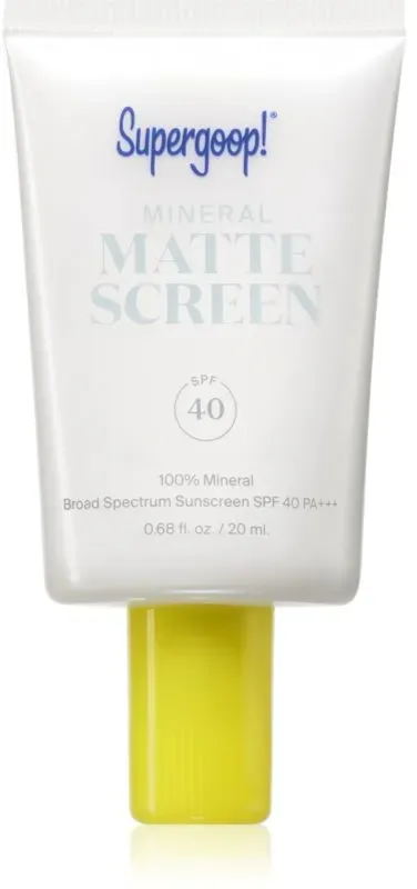 Supergoop! Mattescreen Mineral-Creme SPF 40 20 ml