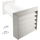IKM Rundrohr Mauerkasten Edelstahl