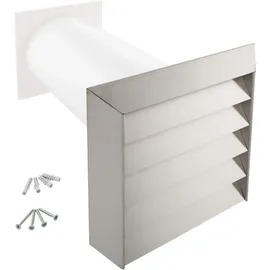 IKM Rundrohr Mauerkasten Edelstahl