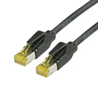Draka Patchkabel Cat.6A (Class EA) S/FTP, UC900 TM31, LSOH, schwarz, 2 m