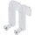 Sigel Flipchart-Haken 55 x 50 x 20 mm Transparent