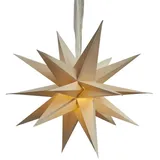 MARELIDA Papierstern 55 cm creme/beige
