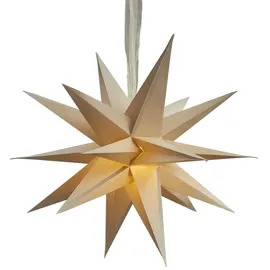 MARELIDA Papierstern 55 cm creme/beige