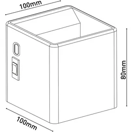 NÄVE Leuchten LED-Wandleuchte weiß - weiß