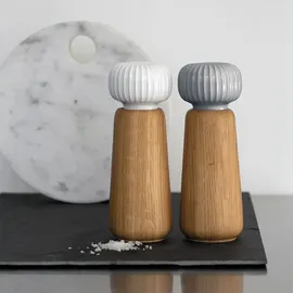 Kähler Hammershøi Gewürzmühle 18 cm Weiß unbefüllt