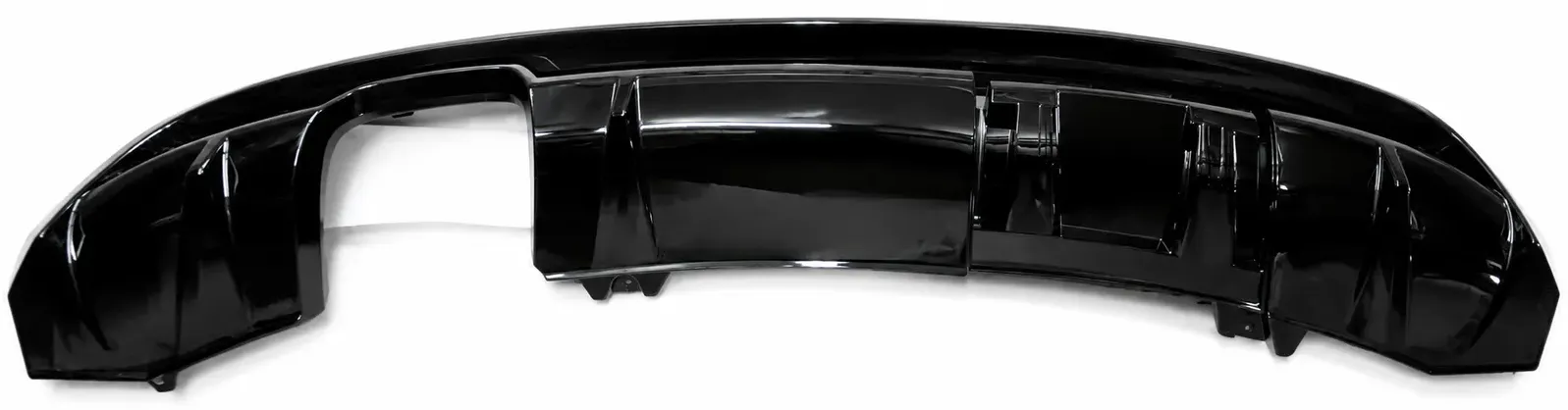 Original Audi A1 8XF 8XK Spoiler brillantschwarz Doppelrohr 8XA807421P Y9B