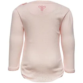 hummel Ella langarm Baby-Strampler mauve chalk 62