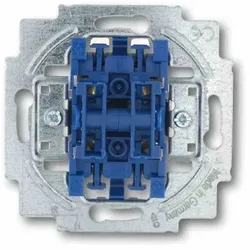 Busch-Jaeger Jalousieschalter-Einsatz, Unterputz, matt, IP20, Wippe, 1p, elektrische/mechanische Verriegelung