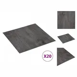 vidaXL Pvc-fliesen Selbstklebend 20 Stk. 1,86 M2 Braun Vidaxl