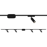 Briloner Luxtrail Starterset, 4x LED Spots, schwenkbar, erweiterbar, Schwarz