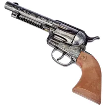 Bauer J.G. Schrödel 2078381 - Samuel Colt antik 12-Schuss auf Tester Pistole, 27 cm, Grau/Silber