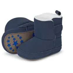 Sterntaler Stiefel Nubuk Teddyflausch marine, 15/16
