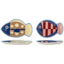 Bloomingville Willy Snackteller 20 cm Mehrfarbig 2er Set