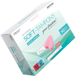 Soft Tampons - Mini, 50 Stück, bunt