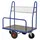 Kongamek Baumarktwagen mit verzinktem Kleinteilekorb 1000x700x1250mm