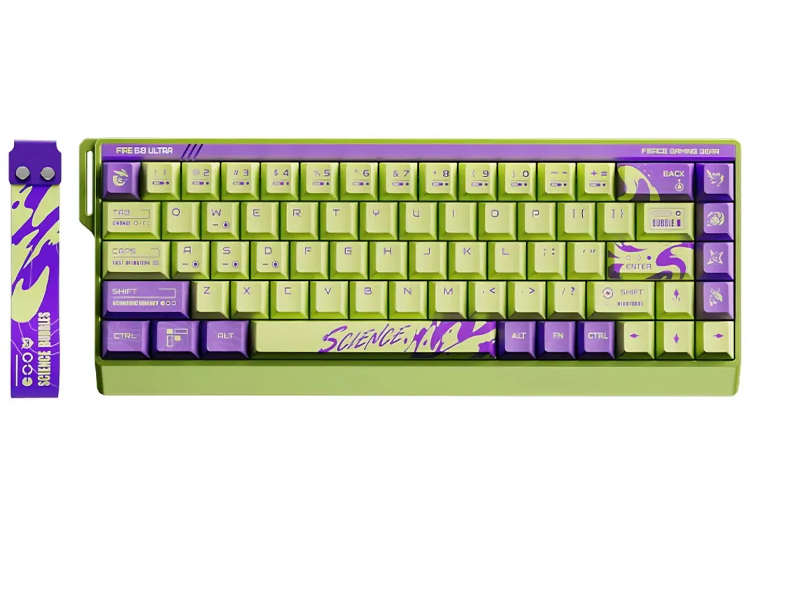 FGG FIRE68 Ultra Magnetic HE ANSI Tastatur [Gateron Jade Pro] - Scientific