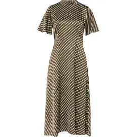 Comma, A-Linien-Kleid Gemustert Grün 34