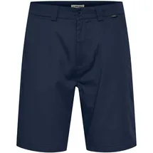 11 Project Chinoshorts 11 PROJECT "Chinoshorts PRArno", Herren, Gr. L, N-Gr, blau (insignia blau), Obermaterial: 65% Polyester PES. 35% Baumwolle CO., Hosen Chinoshorts