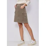 STREET ONE Maxirock Damen Braun 42