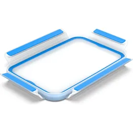 Emsa Clip&Close rechteckig 800ml Aufbewahrungsbehälter blau