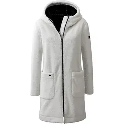 LPO Fleece-Mantel CARRY - Da., white sand 209 (38)