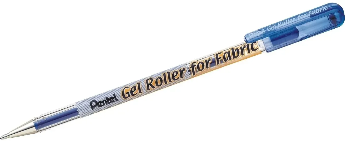 Gelroller Pentel für Textilien schwarz