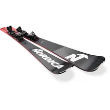 Nordica Herren Racing Ski DOB.SLR DC+XCELL14 FDT, BLACK/RED, 165