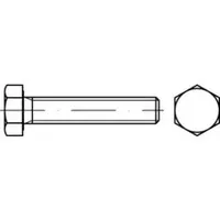 Industrial Quality Supplies ISO 4017 Sechskantschraube VG M12x60 Edelstahl