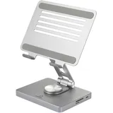 Renkforce USB-C® Dockingstation RF-TD9in1-001 Passend für Marke Dockingstations: Universal integrierte Halterung