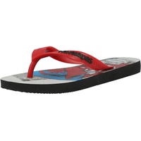 Havaianas TOP MARVEL CLASSICS BLACK 33/34, Schwarz, 33/34 EU