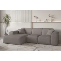 Fun Möbel Ecksofa Designersofa CELES PREMIUM in Stoff Scala