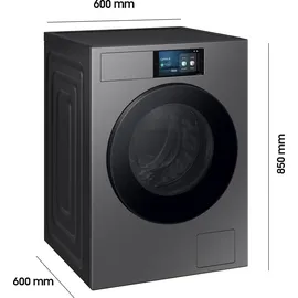 Samsung WF90F09C4SU2 Bespoke AI Waschmaschine (9 kg, 1400 U/min)