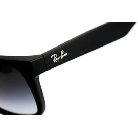 Ray-Ban Justin RB4165 601/8G 54 rubber black / grey gradient