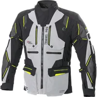 BÜSE Travel Pro Textiljacke Grau/Schwarz 54