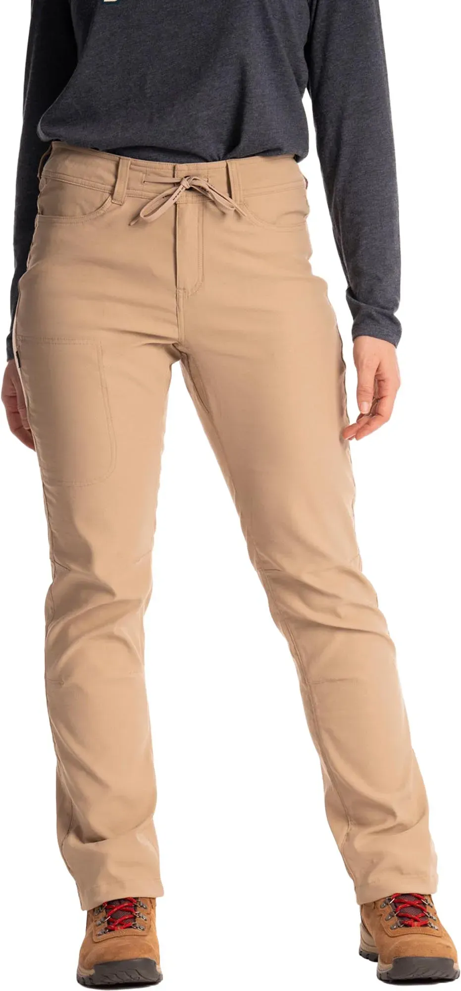 Klim Taylor Mountain Stretch Dames Textielbroeken, beige, M 32 Voorvrouw