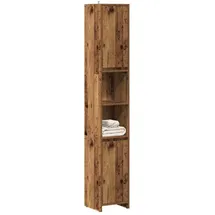 vidaXL Badschrank 30 x 165 x 30 cm Braun