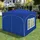 Woltu Faltpavillon 3 x 3 m inkl. 4 Seitenteile Blau