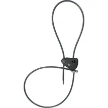 ABUS Multiloop 210/185 - Kabelschloss Black One Size