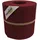 zaunzu® Sichtschutz Rille Gelocht Diamant Muster 2600 x 100 cm Bordeauxrot