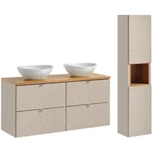 petits-meubles Manoa 4-tlg. Kaschmir