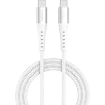 4smarts 541452, 1,5 m, USB C USB C, 0,48 Gbit/s, Weiß