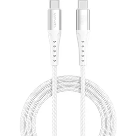 4smarts 541452, 1,5 m, USB C USB C, 0,48 Gbit/s, Weiß