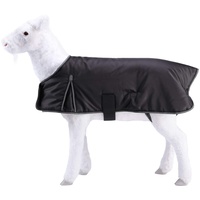 Leberna Goat Coats Atmungsaktive Tierschutz Ziegendecke Schafdecken Schafdecken (XS, Schwarz)